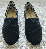 Schwarze TOMS Schuhe Gr. 38 Frühling/Sommer bequem