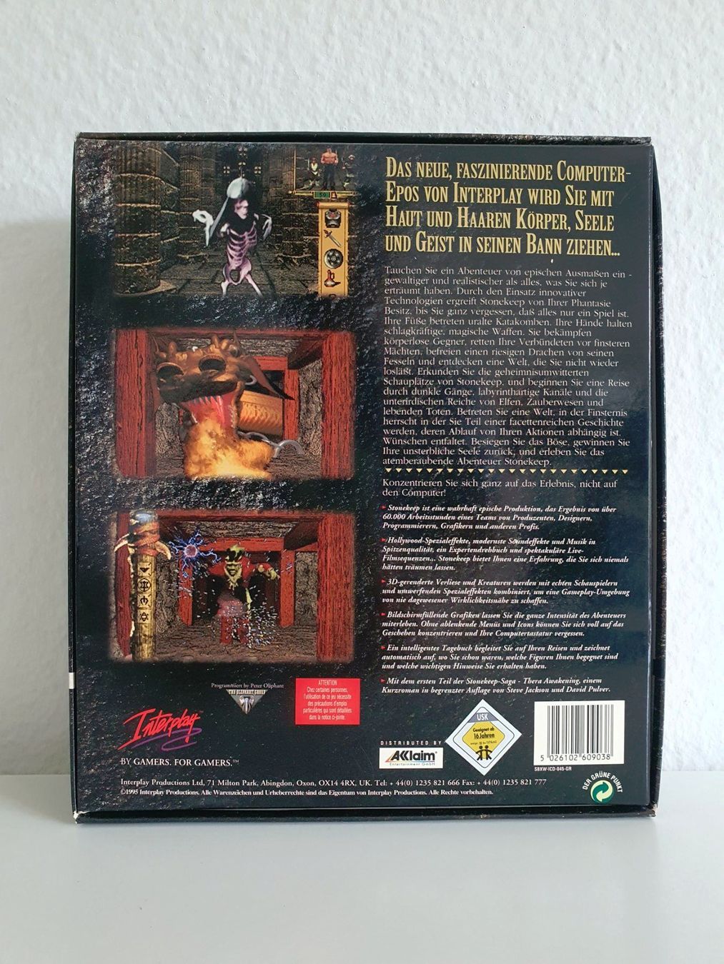 Giochi: PC Game Stonekeep (1995) Holo Big Box – Usato da Greifensee venduto da perfectioN88 2