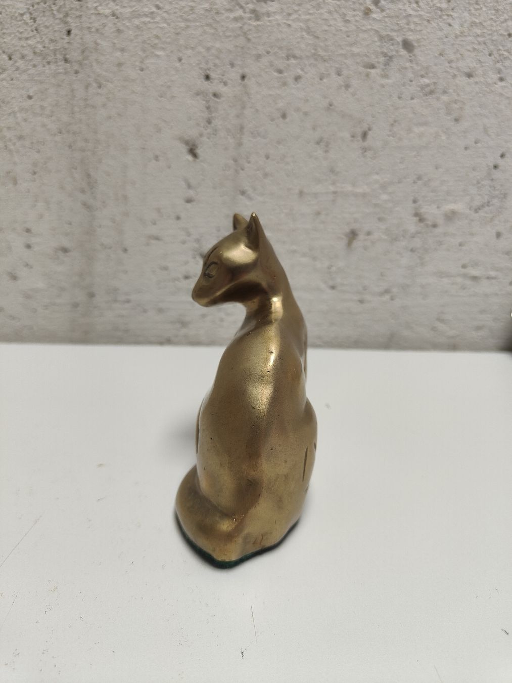 Figuren: Vintage Messing Katze – Gebraucht aus Neuenhof von  4