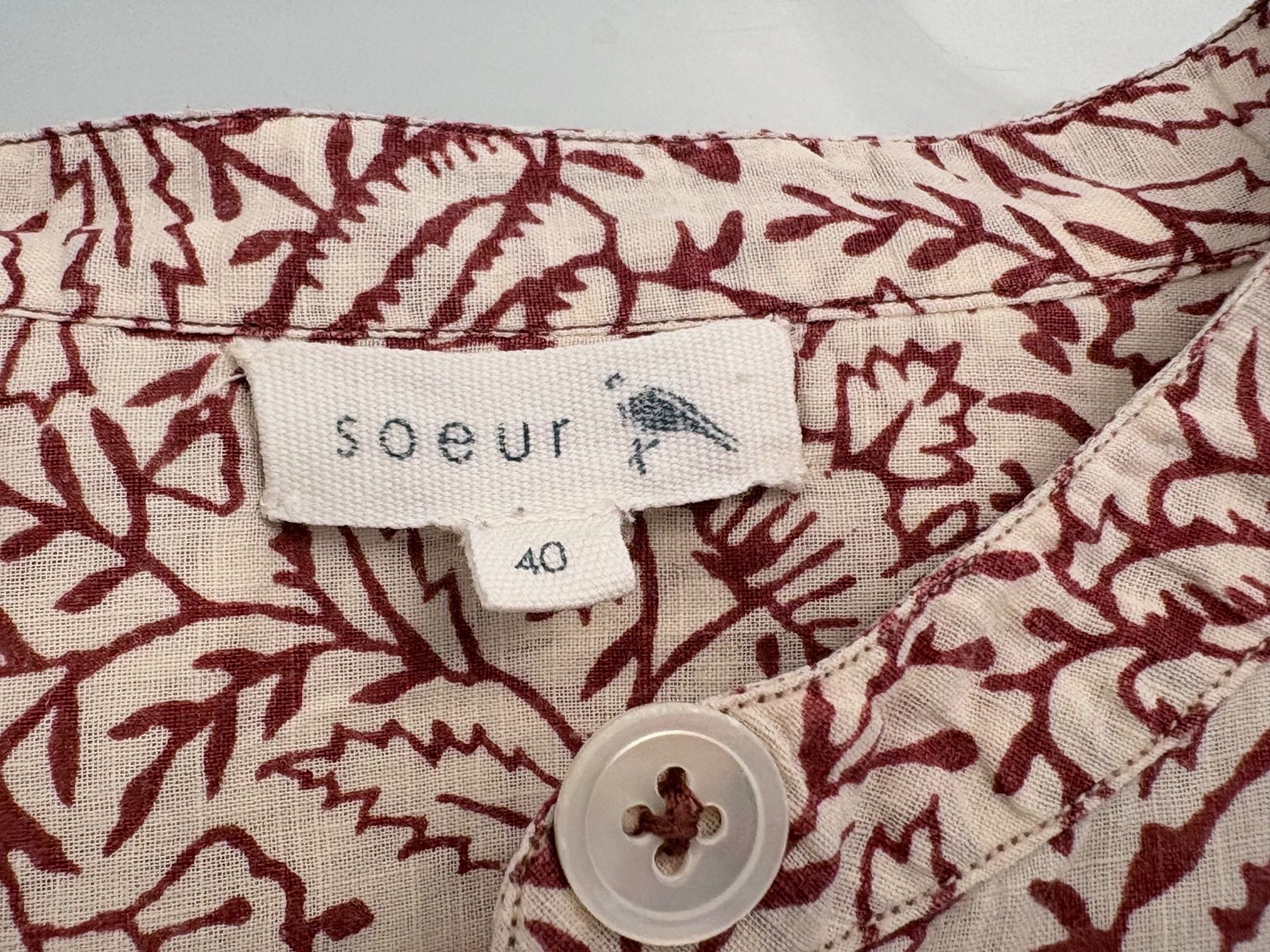 Soeur Camicette: Soeur, Bluse, Gr. 38/40, Cotton – Usato da Zürich venduto da Pokimoki_1 1