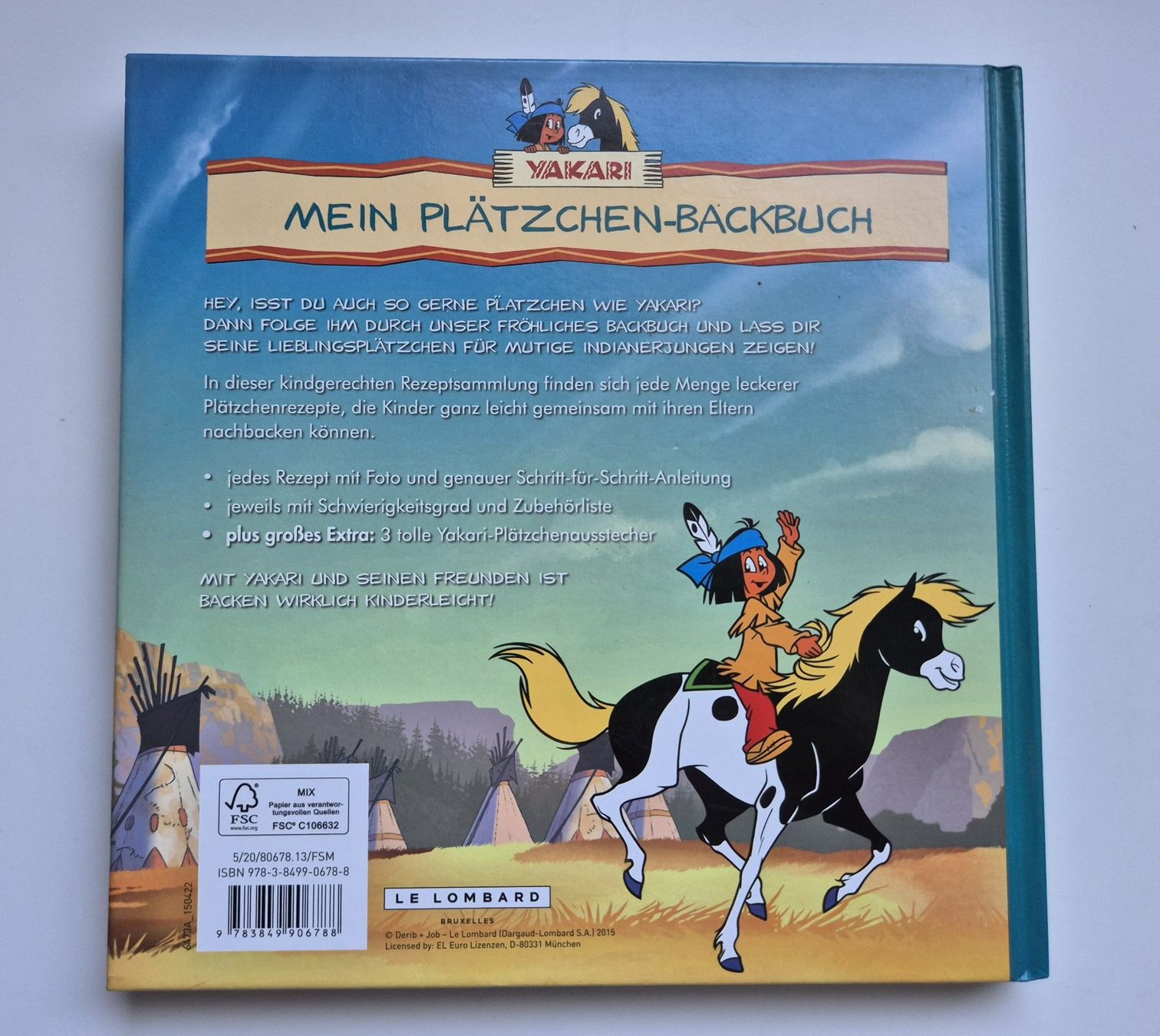 Bücher: YAKARI  🍪  Mein Plätzchen Backbuch – Gebraucht aus Niederweningen von Obson 8