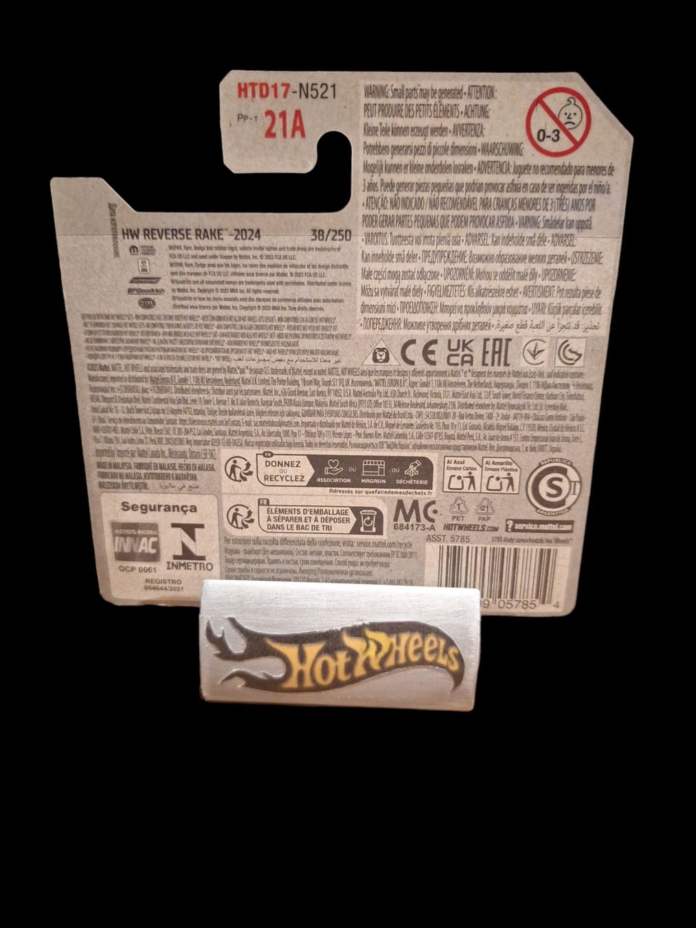 Hot Wheels Modellini d'auto: Hot Wheels HW Reverse Rake 2024 87 Dodge D100 1/5 S – Nuovo e nell'imballaggio originale da Adlikon venduto da Mmartin0 1