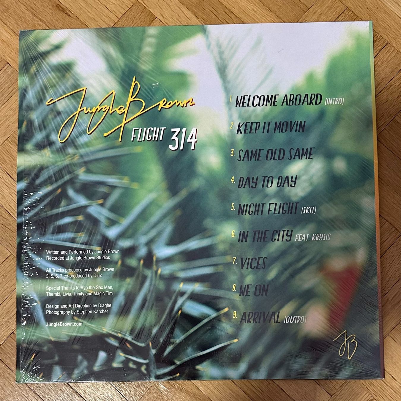 Dischi in vinile: Jungle Brown - Flight 314 LP – Usato da Viganello venduto da md__2rd2 1