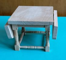 Tisch Holz aufklappbar Puppenhaus England