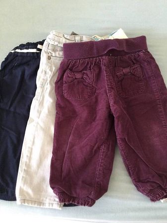 Pantalon fille taille 80