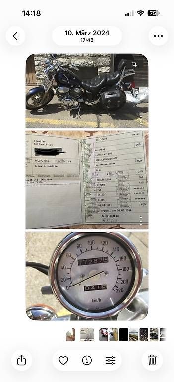 Chopper: Yamaha xv 750 – Usato da Ligerz venduto da damassine16
