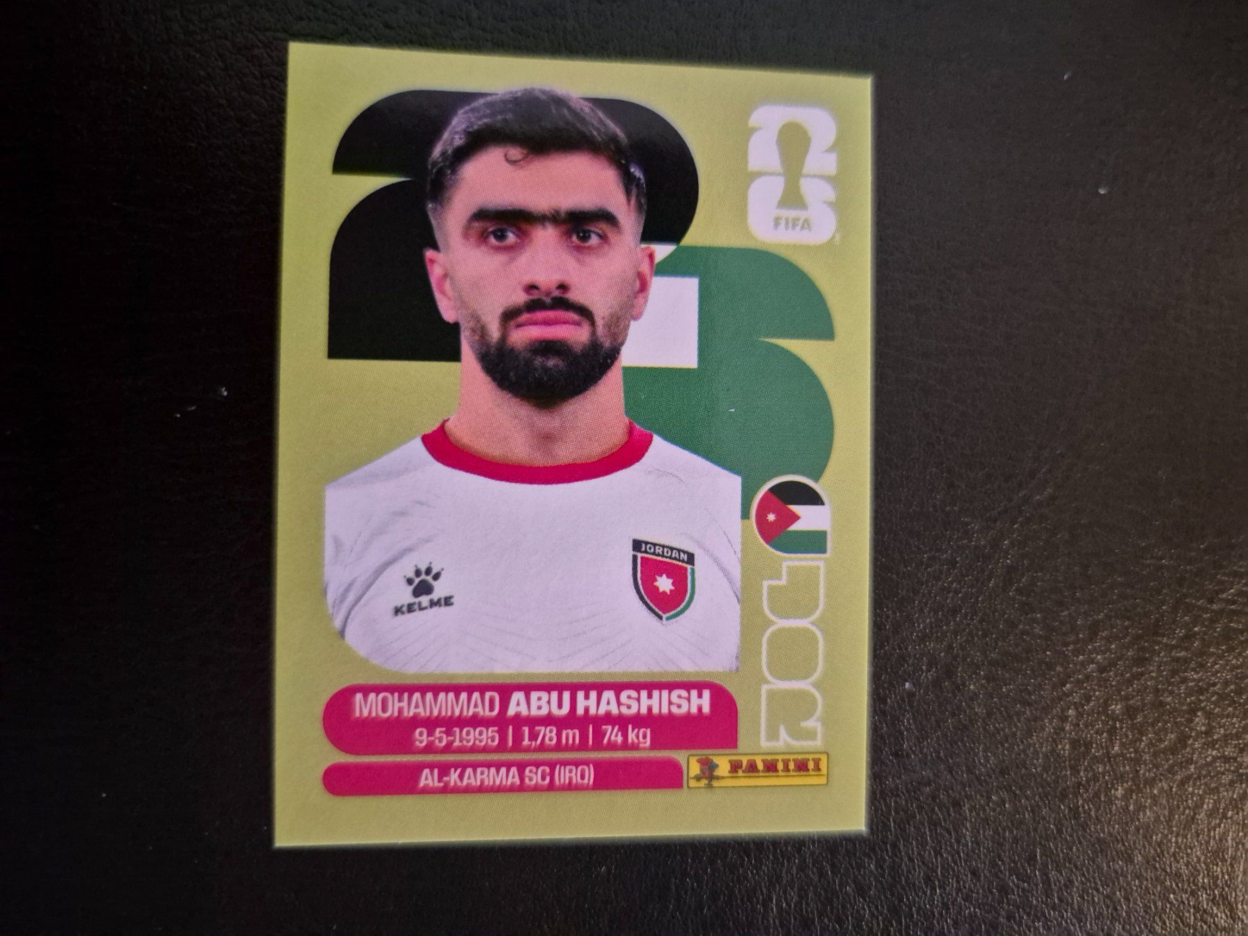 Panini Carte collezionabili: Panini WM 26 JOR 4 – Nuovo (secondo la descrizione) da Rorschacherberg venduto da AJ3108