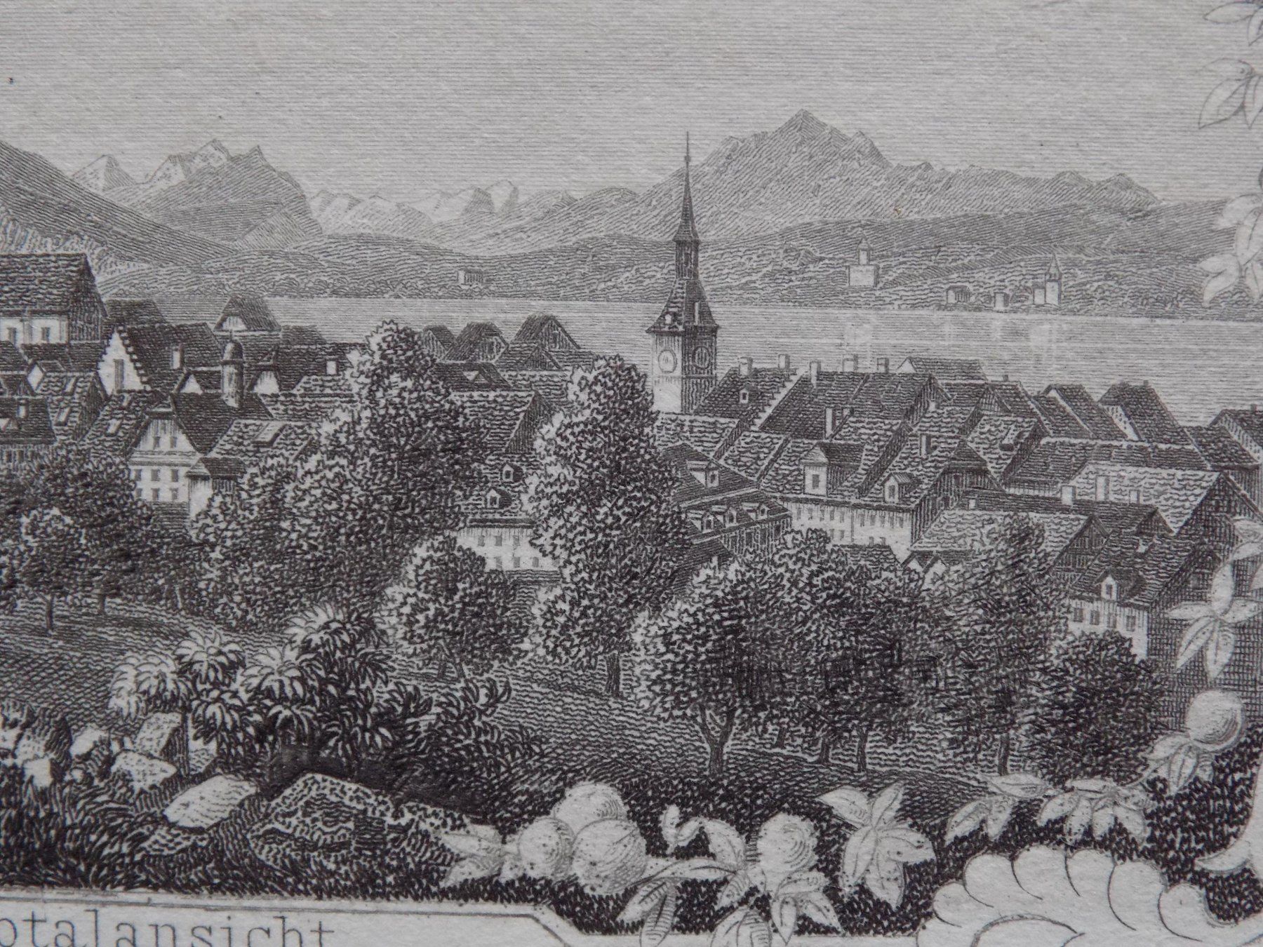 Stiche: Zug Souvenirblatt – Gebraucht aus Risch von Rischli15 9