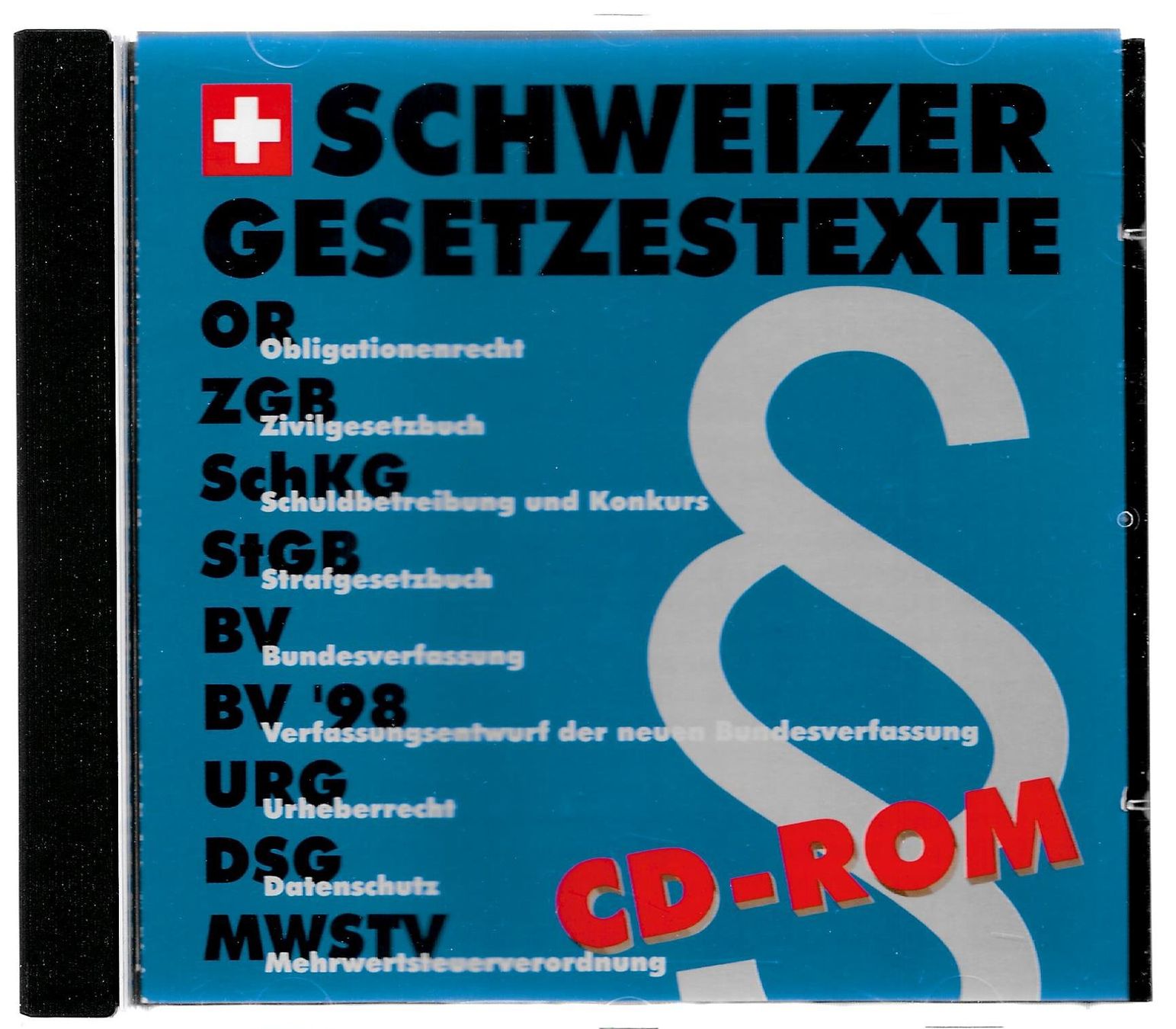 CD: CD, Schweizer Gesetzestexte 01.02.1997 – Usato da Lausanne venduto da jag_sj6f