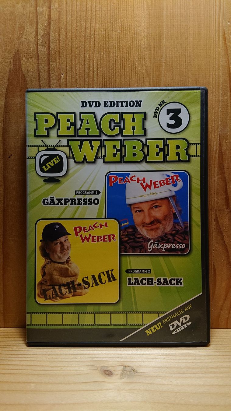 Tutti i DVDs: PEACH WEBER DVD Edition Nr. 3 – Usato da Wilderswil venduto da Exebub