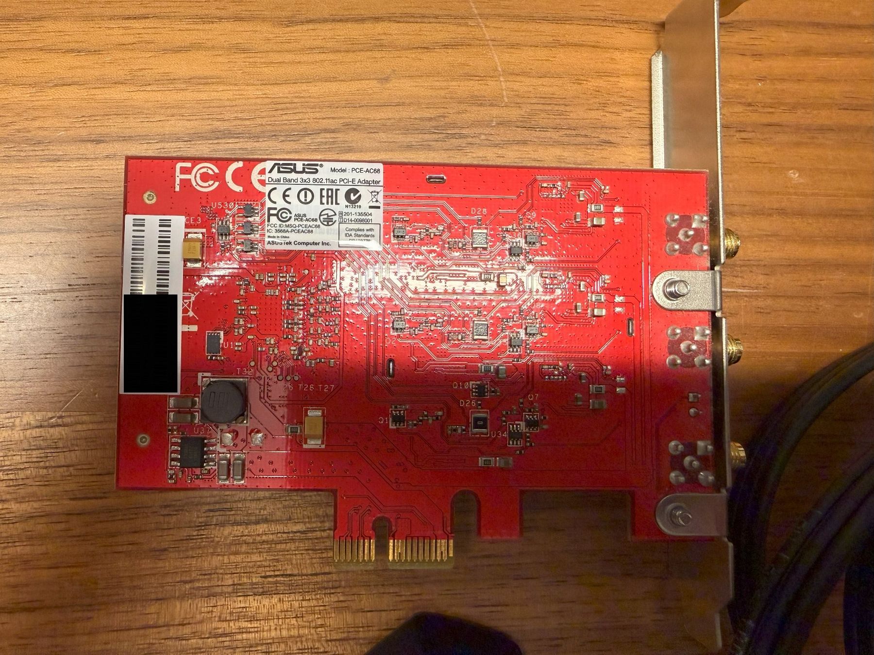 Unità & Adattatore: Asus PCE-AC68 - Dual-band Wireless PCI-E Adapter – Usato da Bellinzona venduto da Hattori.Hanzo.82 1