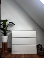 Ikea Malm Kommode weiss 3 Schubladen 
