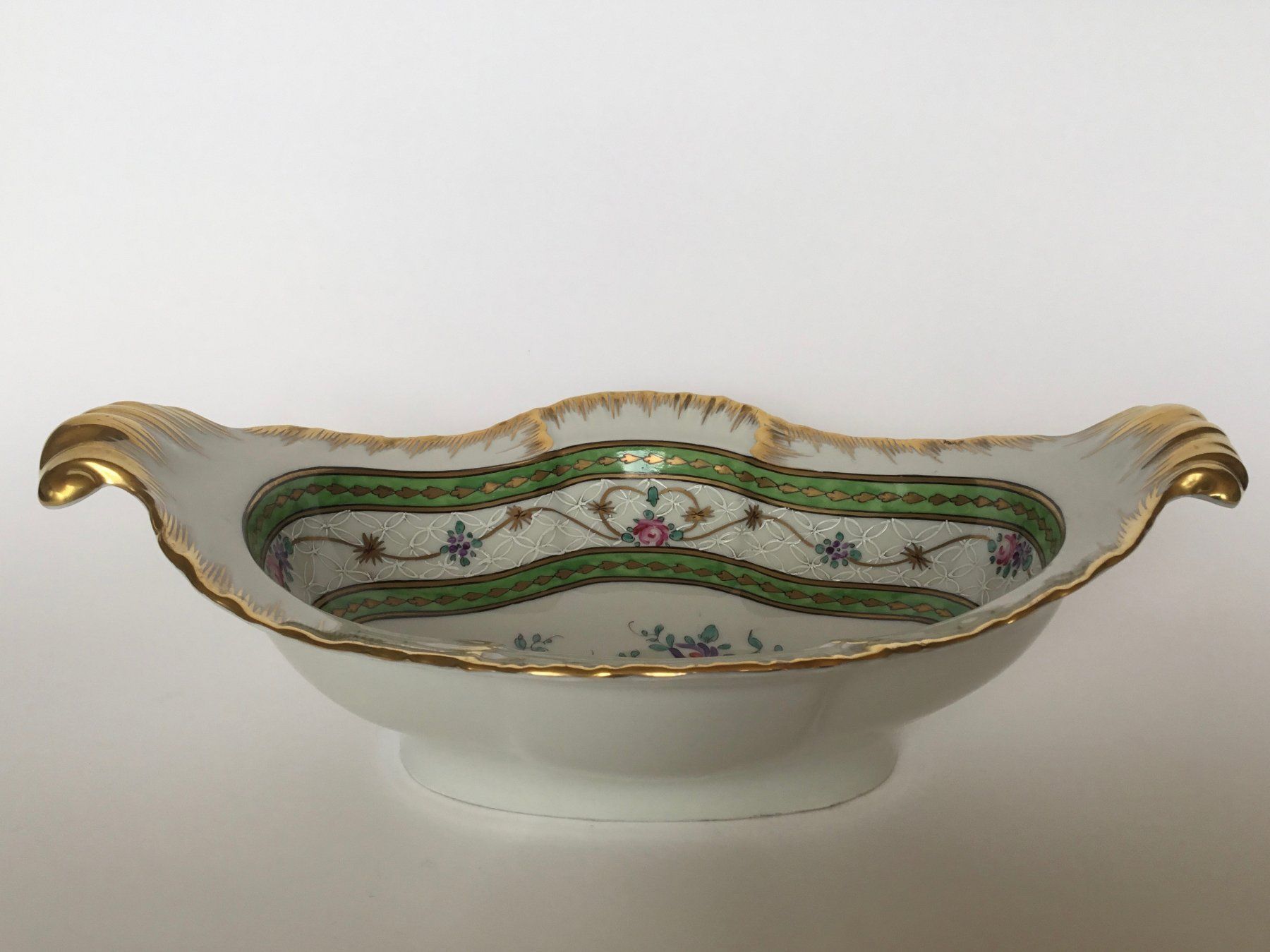 Schalen: ORIGINAL DRESDEN - Schale Blumenmotiv, Goldrand – Neu (gemäss Beschreibung) aus Basel von ekaeufer 1