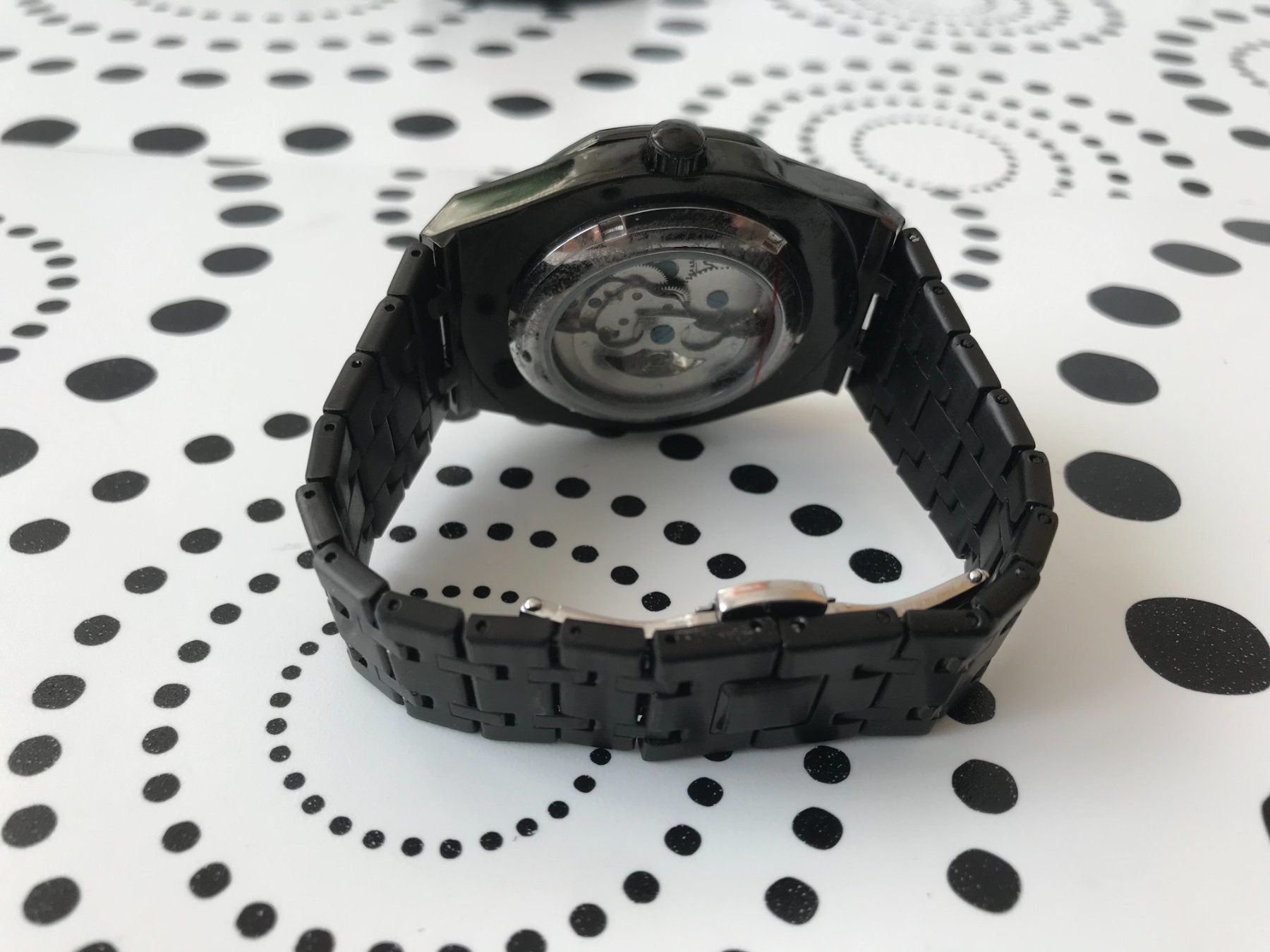 Orologi: AUTOMATIC WATCH - STYLE ROYAL OAK - BLACK - 42 MM - TOP !!! – Usato da Epalinges venduto da dream-watch 5