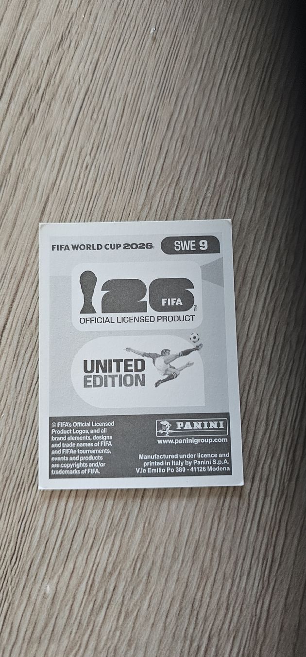 Panini Carte collezionabili: Fifa World Cup Panini SWE 9 – Nuovo e nell'imballaggio originale da Biel VS venduto da volcom8702 1