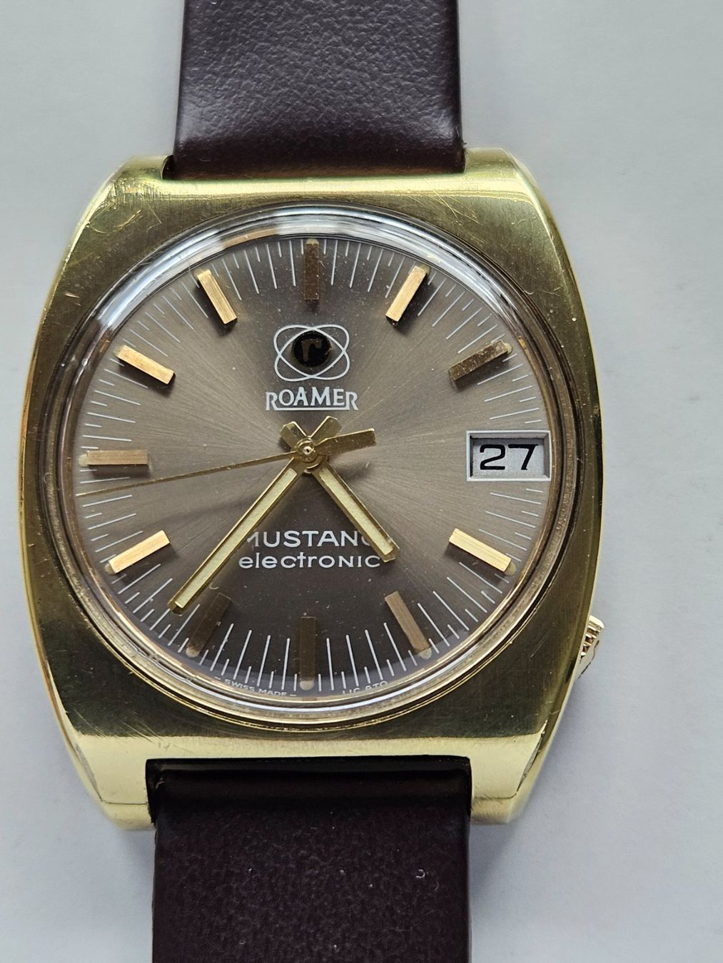 Roamer Uhren: 424 Roamer Mustang Rare Electronic Date – Gebraucht aus Berikon von mmm21