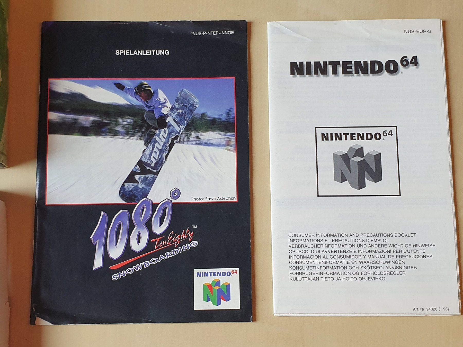 Nintendo Giochi: 1080 TenEighty Snowboarding – Usato da Stansstad venduto da collectorsshop 8