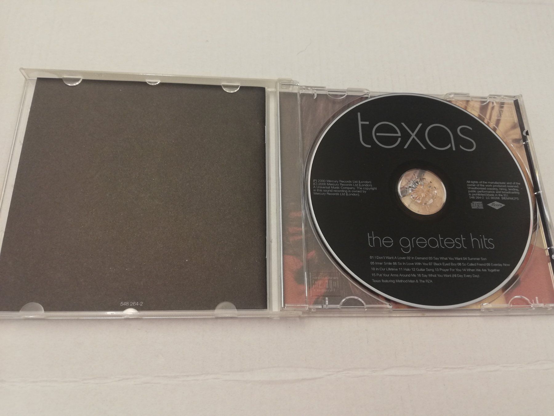 CD: TEXAS - THE GREATEST HITS – Usato da Bern venduto da Vinylsound.ch 2