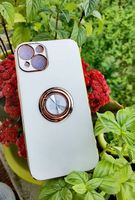 Weiss iPhone 13 Handy Hülle / Phone Case White