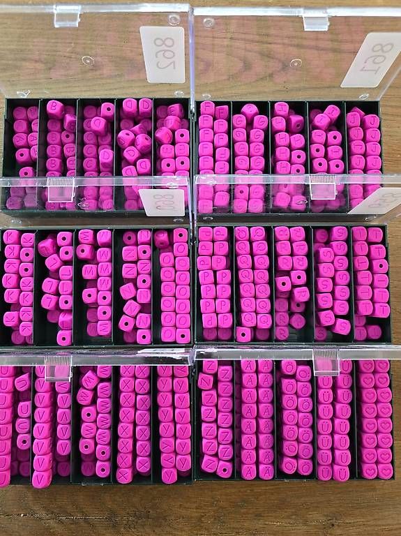 Kit bricolage: Silikon Buchstaben - 12 mm – Usato da Wetzikon ZH venduto da Alfa145limited