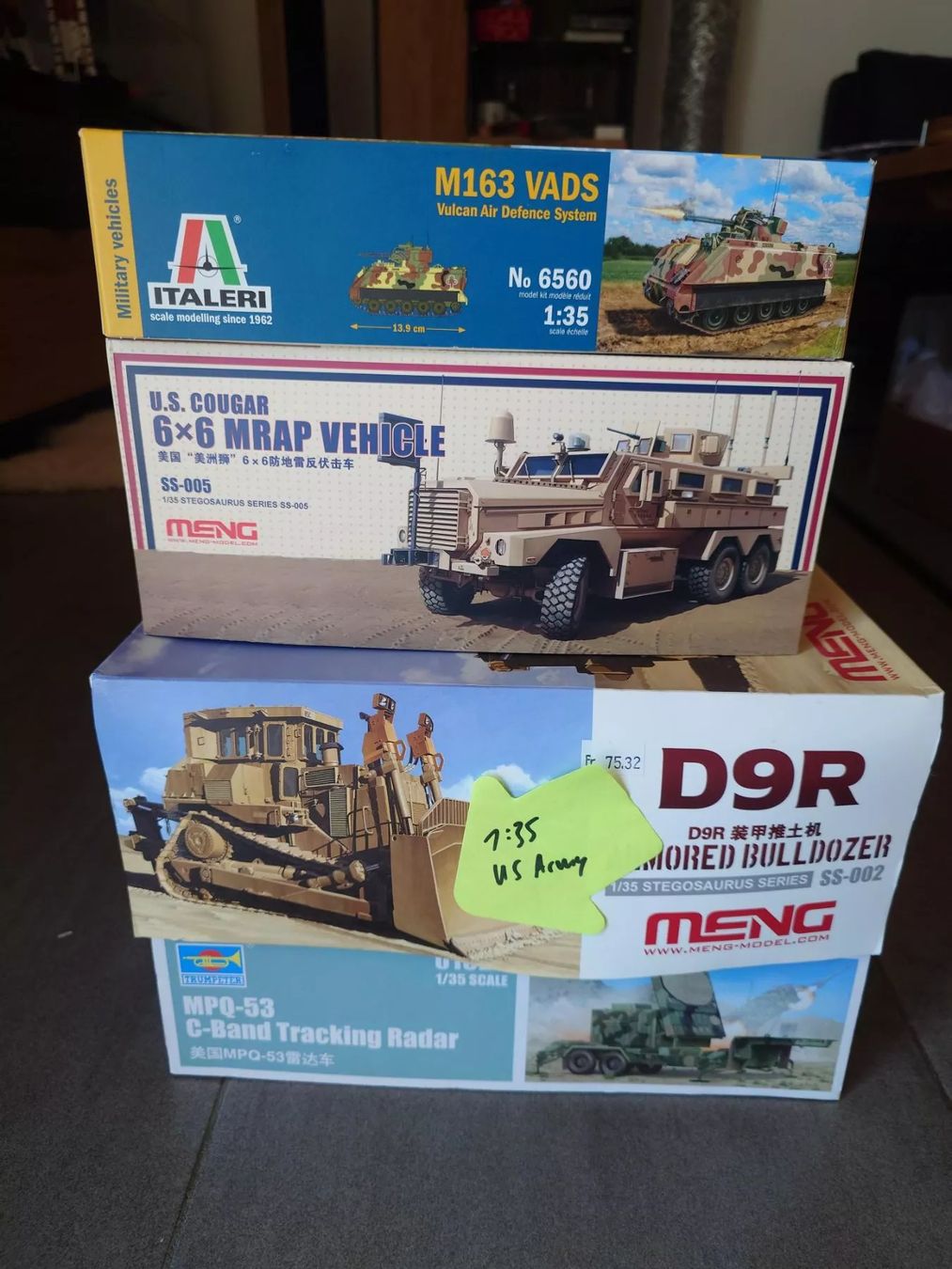 Kit di modellismo & Modellini statici: 1:35 US Army – Nuovo e nell'imballaggio originale da Nottwil venduto da fudan1701