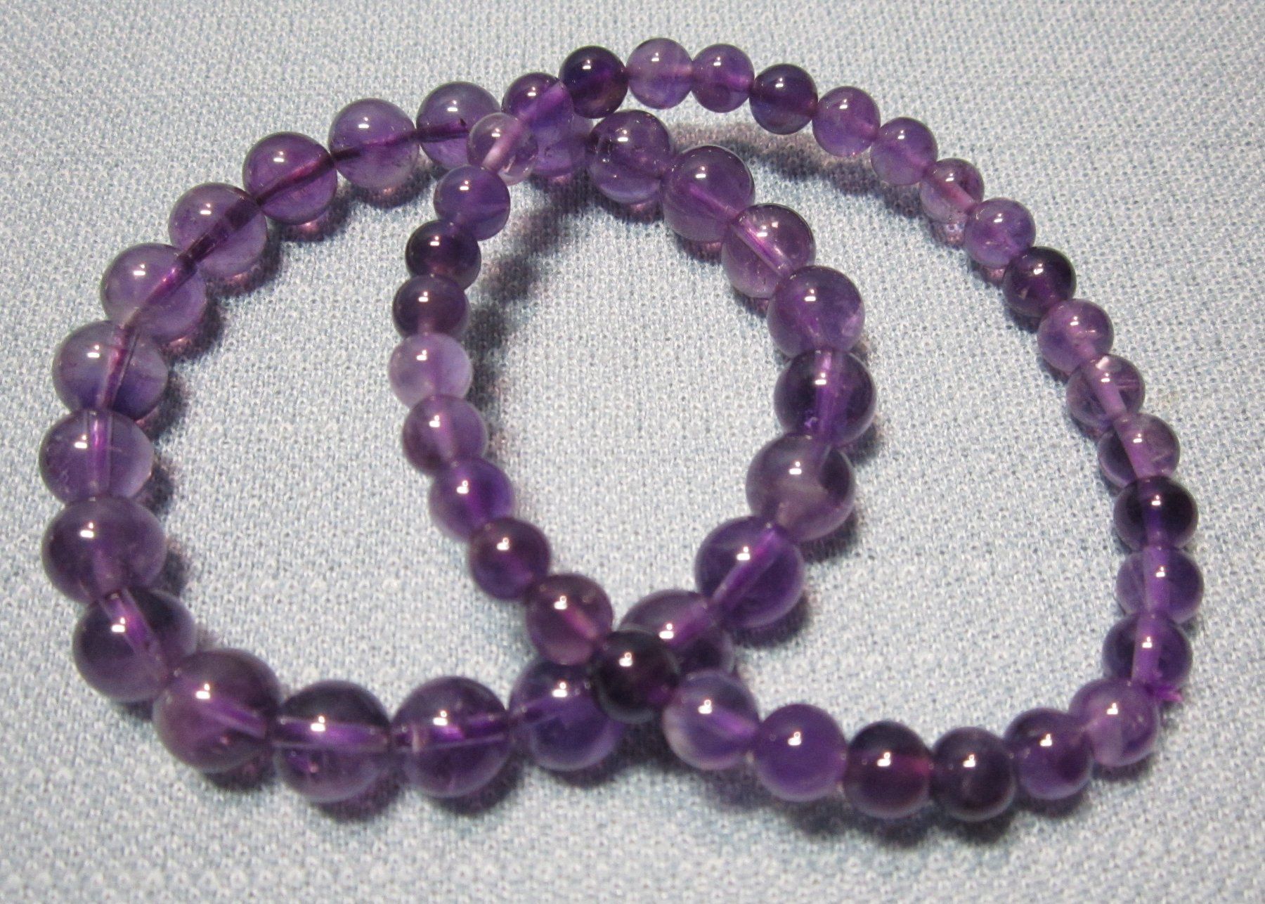 Bracciali & Braccialetti: Edelstein Armbänder: natürlicher Amethyst – Nuovo e nell'imballaggio originale da Laax GR venduto da krippenfiguren-laax 3