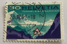 CH Briefmarken gestempel   
