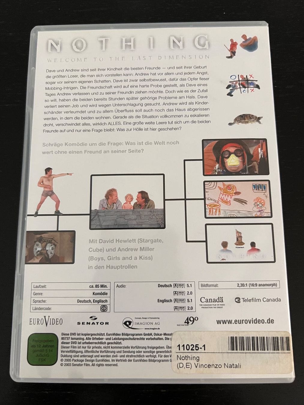 Alle DVDs: Nothing, DVD, Komödie, FSK12 – Gebraucht aus Jona von brandillo83 1