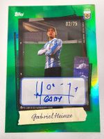 GABRIEL HEINZE 2025 Topps Focus Argentina Snapshots Auto/75