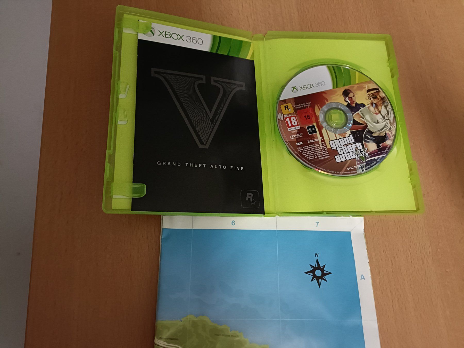 Microsoft Giochi: GTA 5 Mit Karte! | XBOX360 – Usato da Köniz venduto da Gamecollect 1