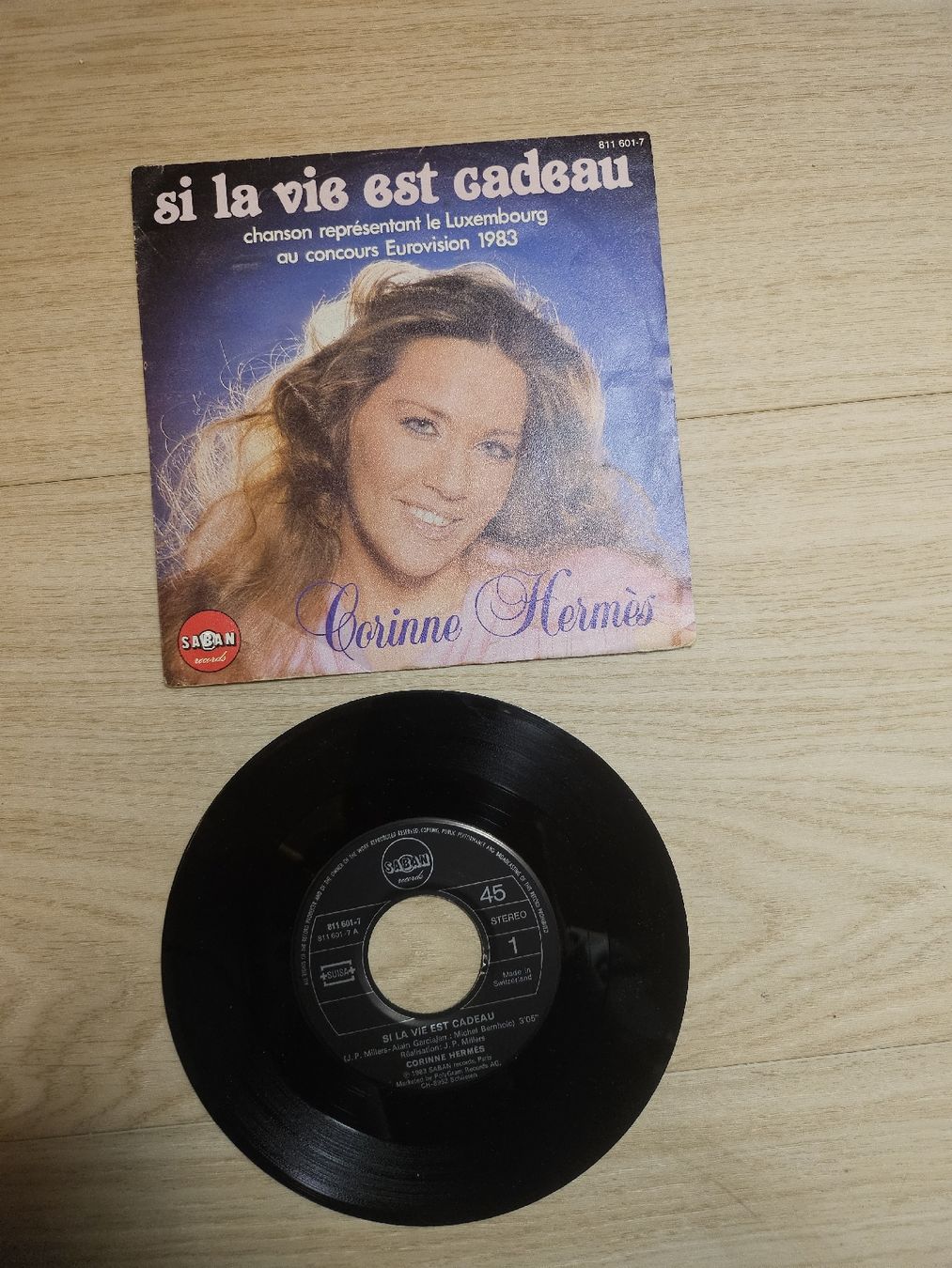 Schallplatten: Vinyle Corinne Hermès Eurovision 1983 – Gebraucht aus La Joux FR von car_ck96