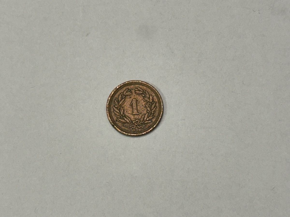 Tutti le monete: Schweiz 1 Rappen 1891 – Usato da Zürich venduto da daki81 1