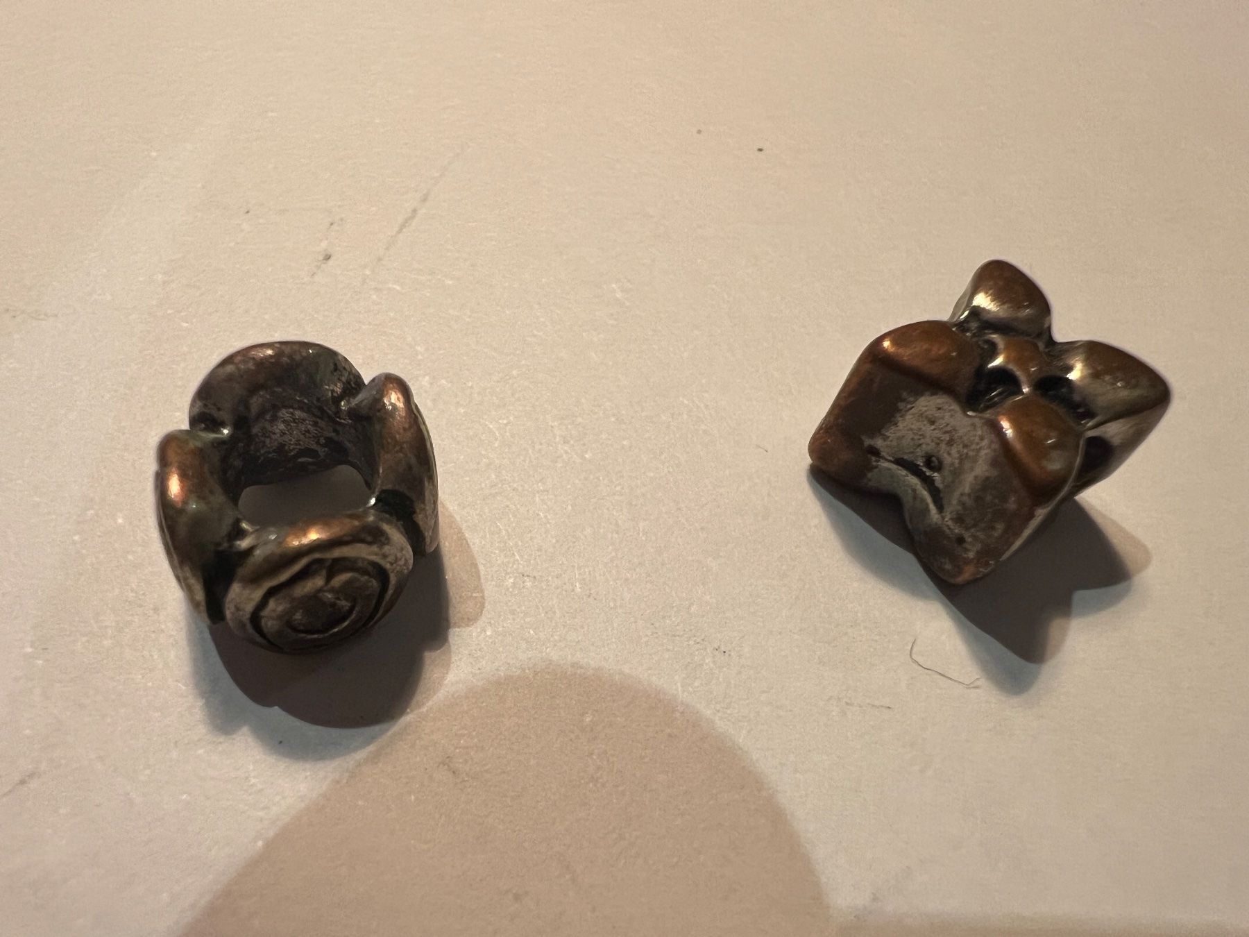 Pandora Ciondoli: 2 schöne Beads Anhänger Vintage – Usato da subingen venduto da gibo11 1