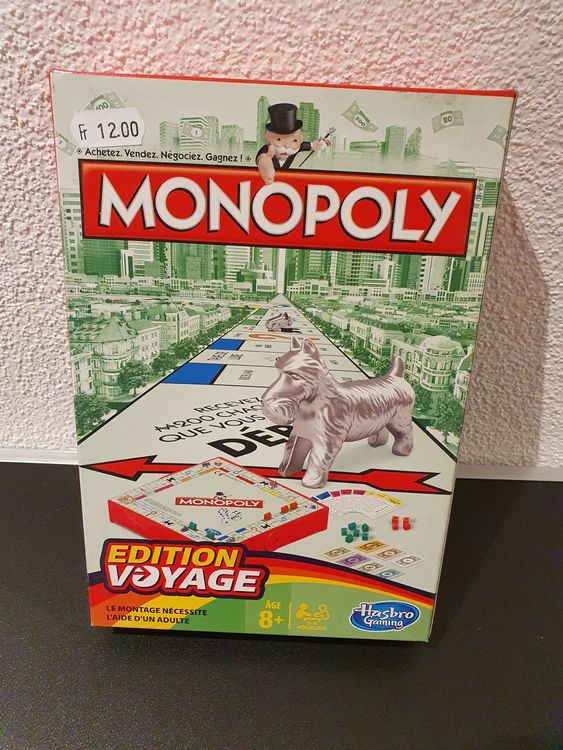 Nouveau Monopoly Edition Voyage - Français