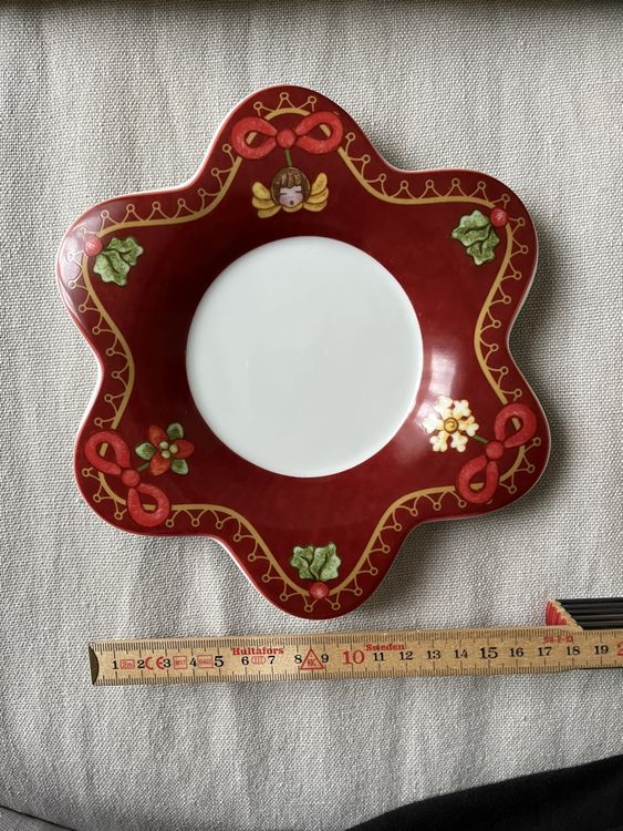 Scatolina Porta Cioccolatini THUN Magico Natale In Ceramica A Forma Di Stella