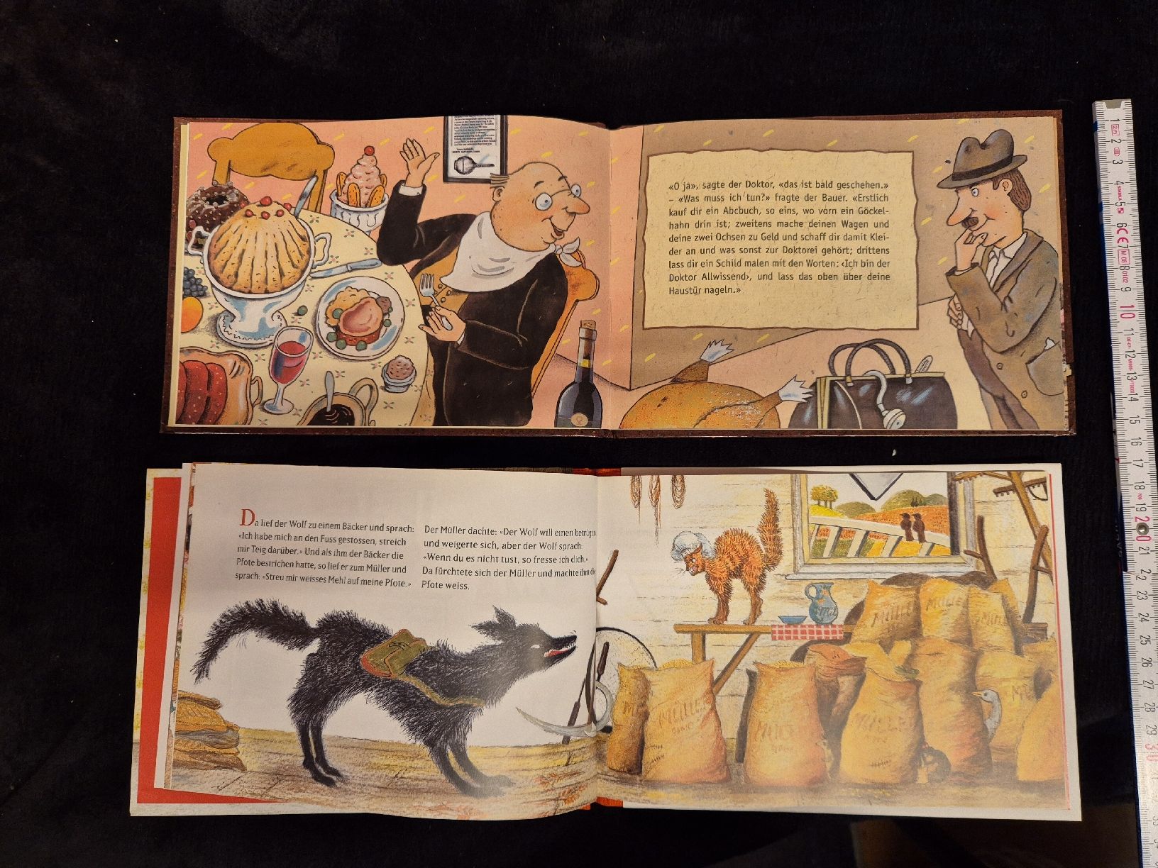 Bücher: Grimm Märchen: "Doktor Allwissend" & "Der Wolf"-Set! – Gebraucht aus Halten von GiMu.84 4