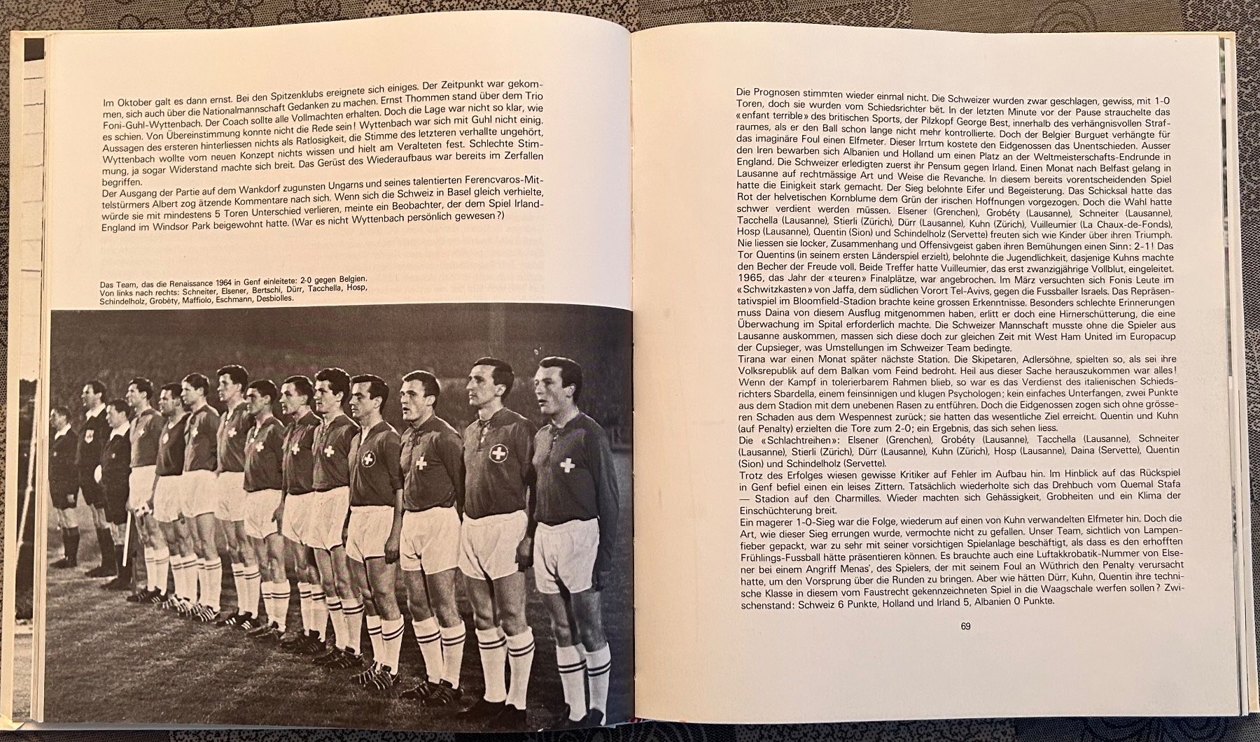 Bücher: Die Nationalmannschaft von 1905 - 1976 – Gebraucht aus Spiez von martin-7973 2