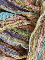 Damen Schal bunt Sommer Neuwertig