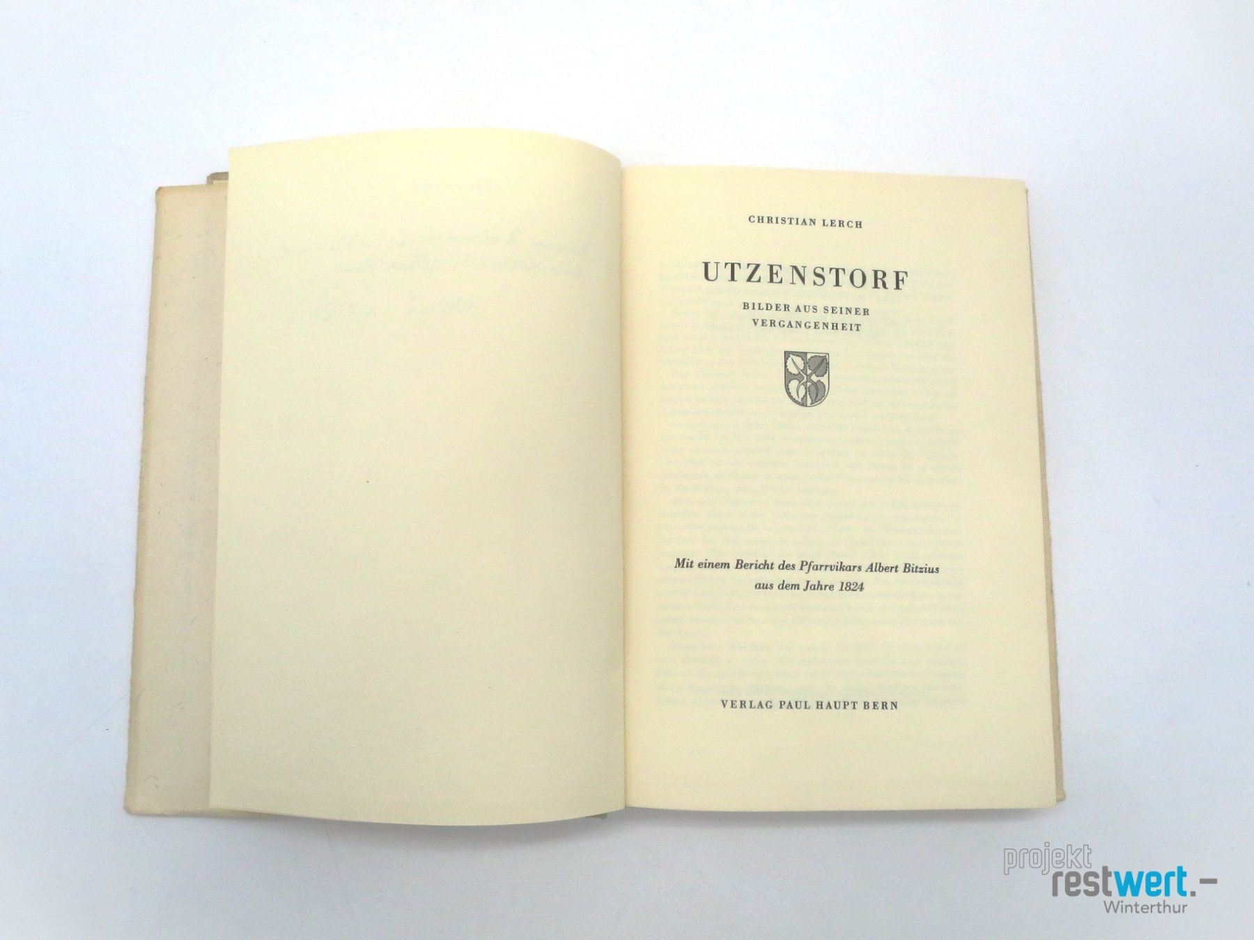 Libri: CHRISTIAN LERCH - Utzenstorf – Usato da Winterthur venduto da Restwert_Winterthur 4