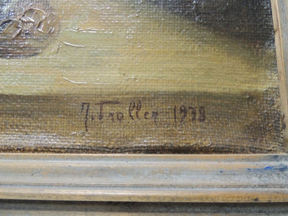 Oelgemälde orig Josephine Troller 1938 Kaufen auf Ricardo