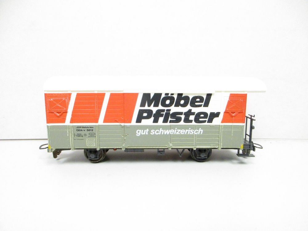 Bemo Modelleisenbahnen: Bemo H0m 2283 122 RhB Güterwagen MÖBEL PFISTER – Neu und originalverpackt aus Olten von Heinrich875 5