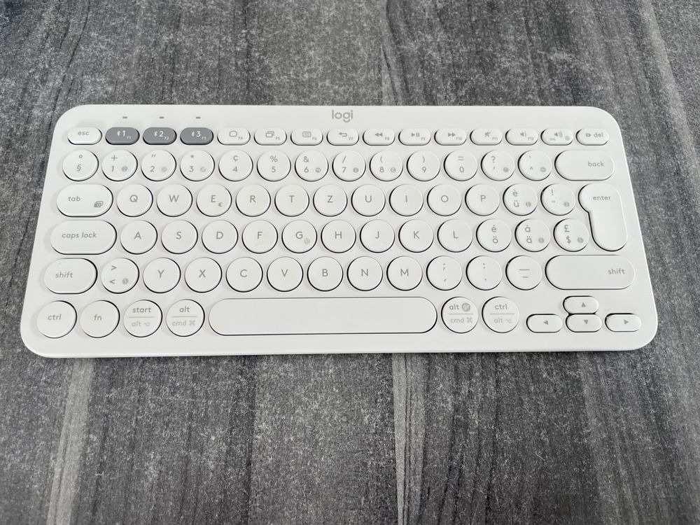 Logi K380 weiss, wie neu, sehr selten gebraucht | Kaufen auf Ricardo