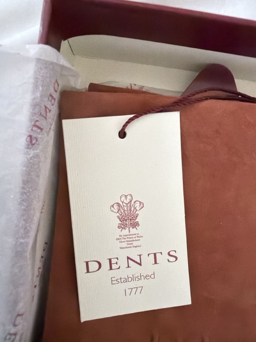Guanti & manicotti: DENTS Silk Lined Suede Gloves – Nuovo e nell'imballaggio originale da Stallikon venduto da RTagel 1