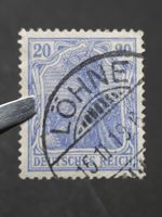 Deutsche Reich Nr. 87 ll b gestempelt Geprüft BPP 130 Fr