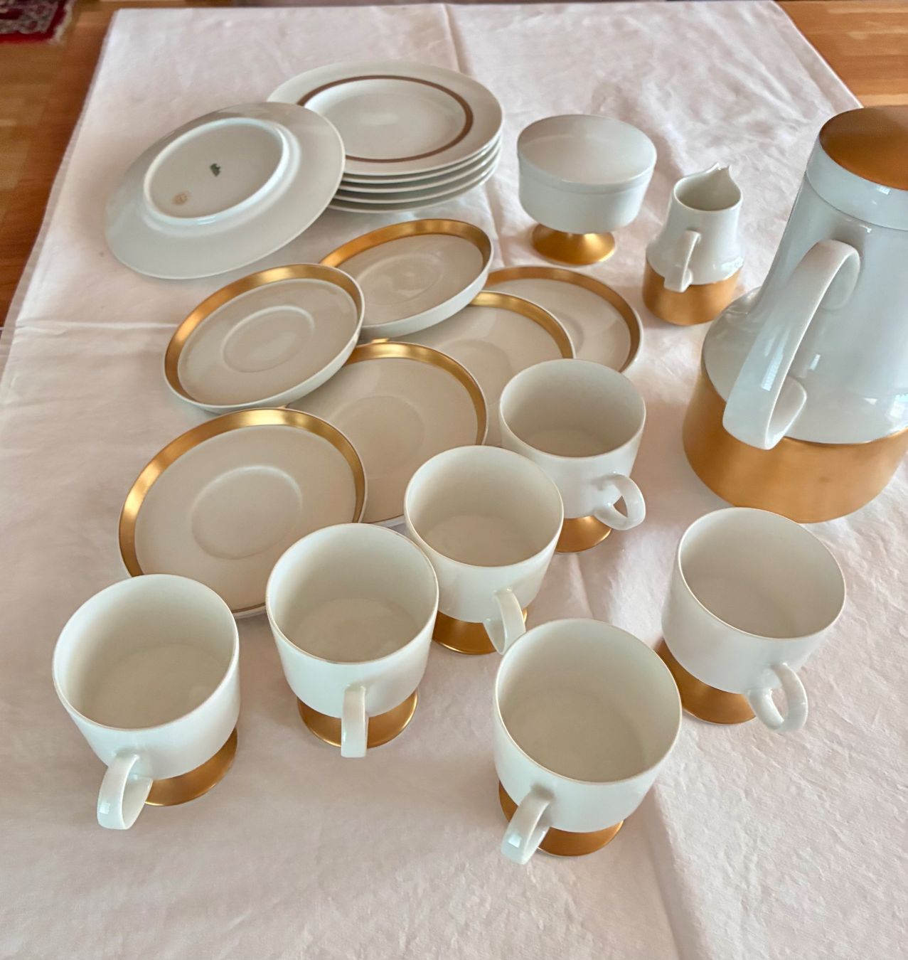 Rosenthal Services de table: Rosenthal Studio Linie, Mocca Service vergoldet – D'occasion à Steinach par cgo_29jv
