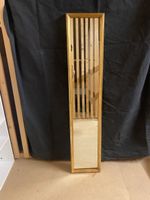 Wandspiegel mit Holzrahmen goldfarben gebraucht