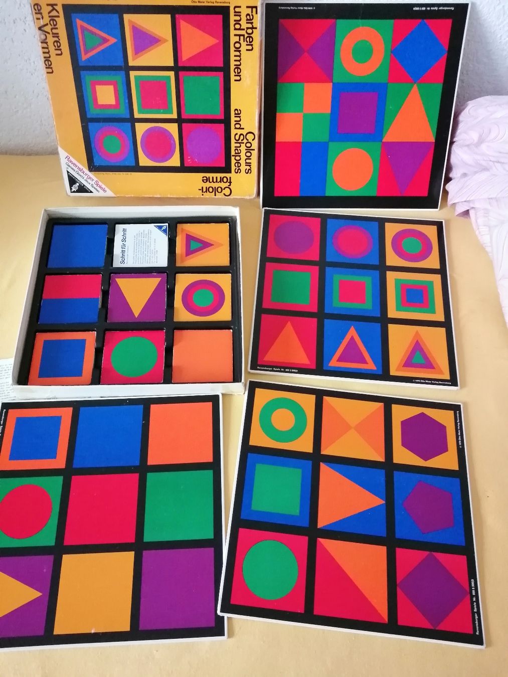 Ravensburger Giochi: Farben und Formen Lottospiel – Usato da Wettingen venduto da penelope39 1