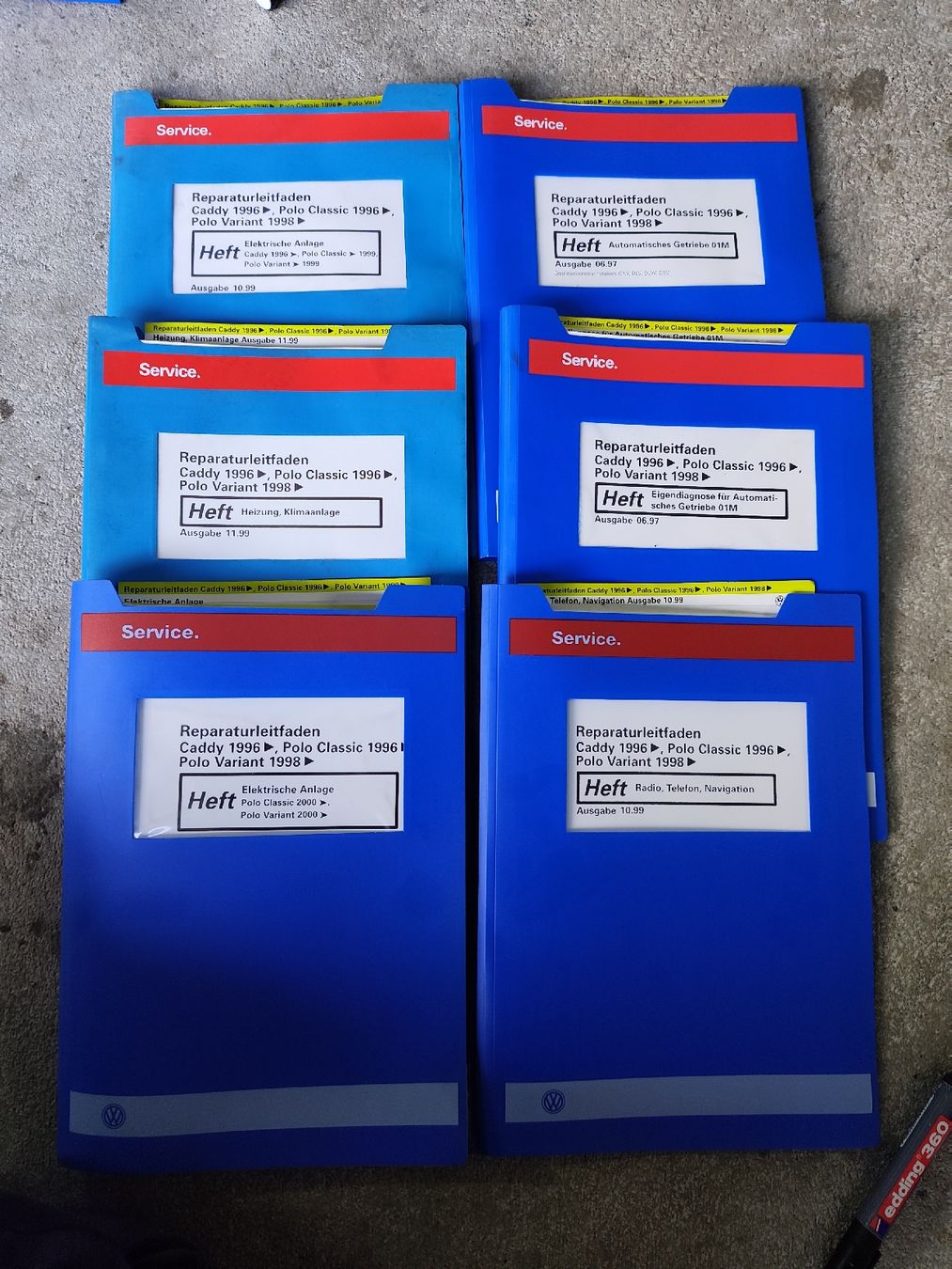 Libri: Werkstatthandbücher VW Polo Classic 1996/ Variant 1998/ 2000 – Usato da Rebstein venduto da andi322 6