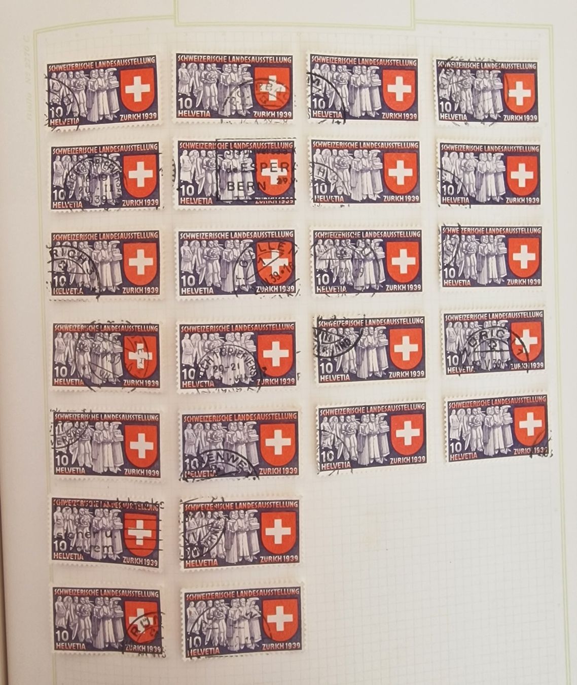 Tutti i francobolli: 🇨🇭Schweizer Briefmarken Sammlung – Usato da Stüsslingen venduto da dolphine_blue 7