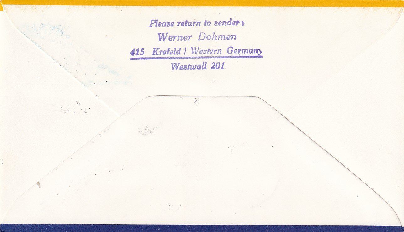 Tutti i francobolli: Erstflug DC-9 AUA Genf - Wien 1973 – Usato da Baar venduto da Asmara111 1